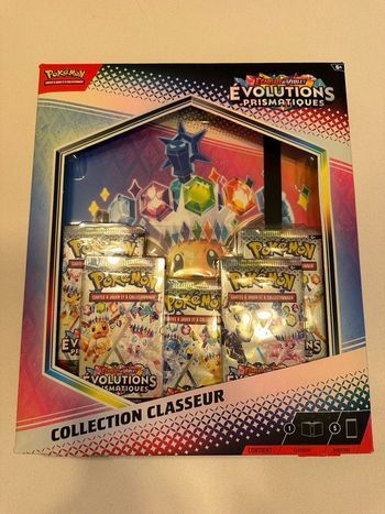 Pokémon Coffret Classeur Evolutions prismatiques EV 8.5