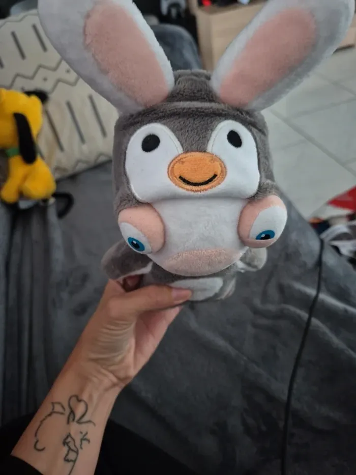 Peluche lapin cretin - photo numéro 2