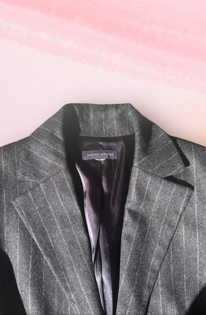 Blazer Banana Republic vintage à rayures fines – Très bon état - photo numéro 5