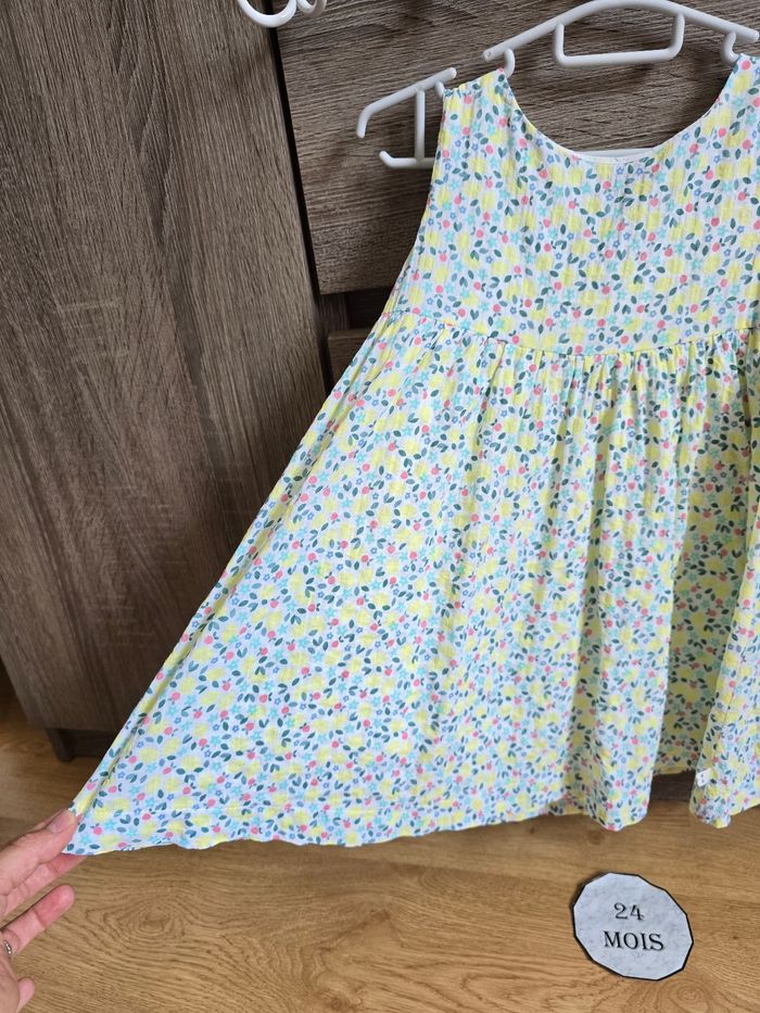 Vêtement Bébé Fille - Robe + bloomer - Obaibi - 23 mois 86 cm - photo numéro 7