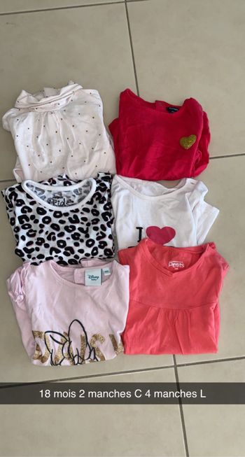 Lot tricots fille 18 mois