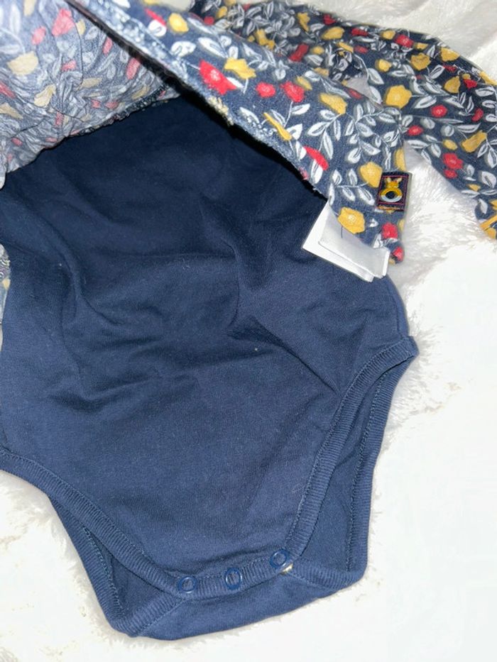 Body manche longue fleurie - photo numéro 3