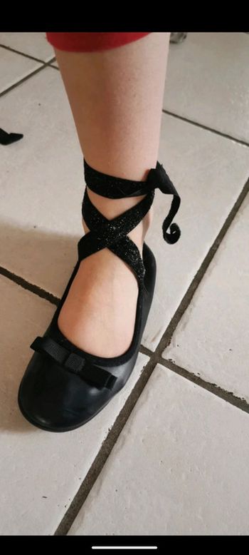 Ballerines a lacets chaussures