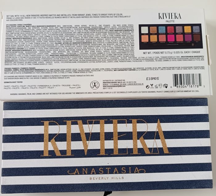Palette de fard à paupière Riviera - Anastasia Beverly Hills - photo numéro 3