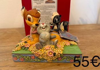 Bambi panpan fleur Jim shore 