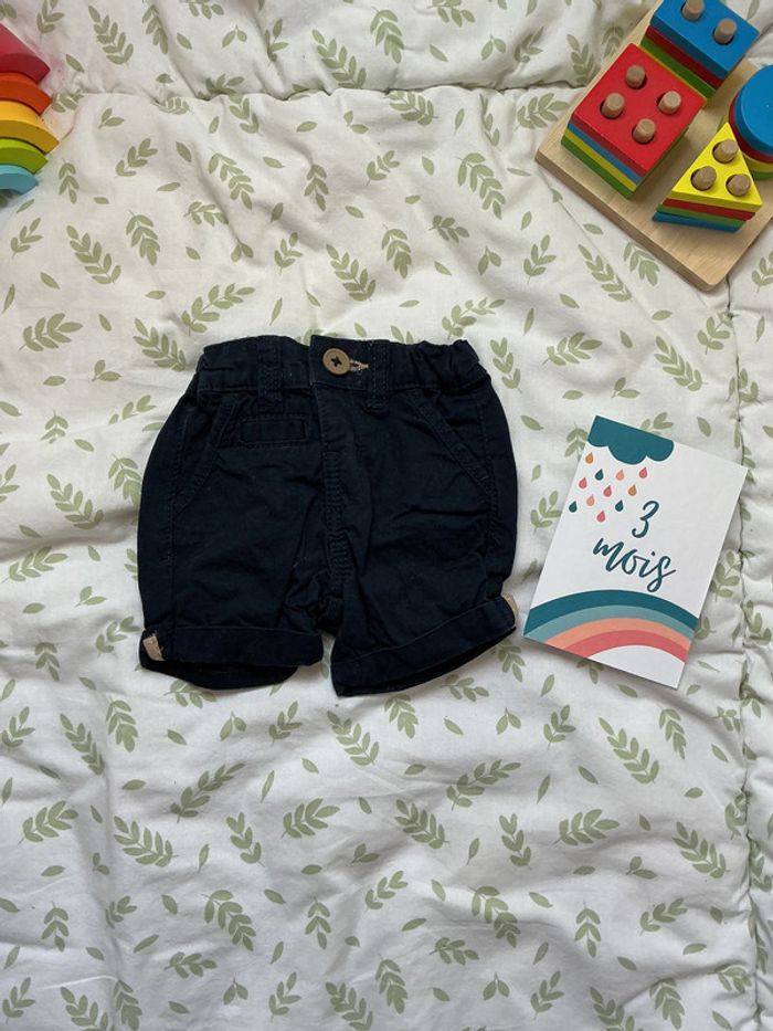 short marine taille réglable 3 mosi kiabi - photo numéro 2