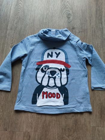 Sous pull garçon 18 mois neuf