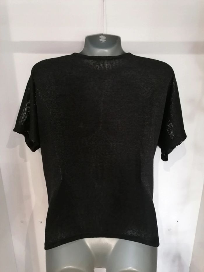 Haut noir MNG S - photo numéro 7