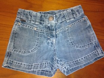 Short en jean sergent major 3 ans
