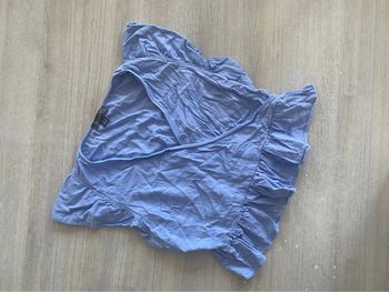 Top été bleu