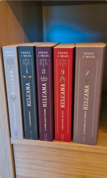 5 livres Saga Keleana | Sarah J. Maas