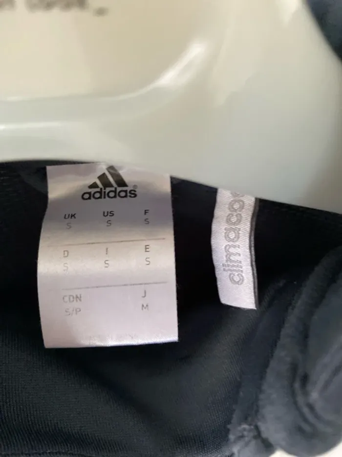 Veste d’entraînement adidas Real Madrid S – Gris & Jaune Fluo, 1/4 Zip, Climacool - photo numéro 4