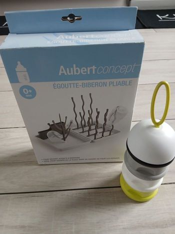 Égouttoir biberon + doseur lait