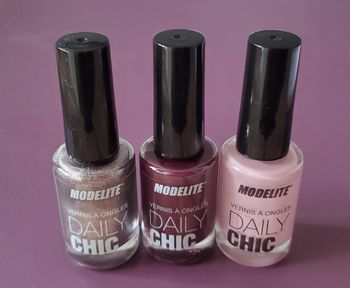 Lot de 3 vernis