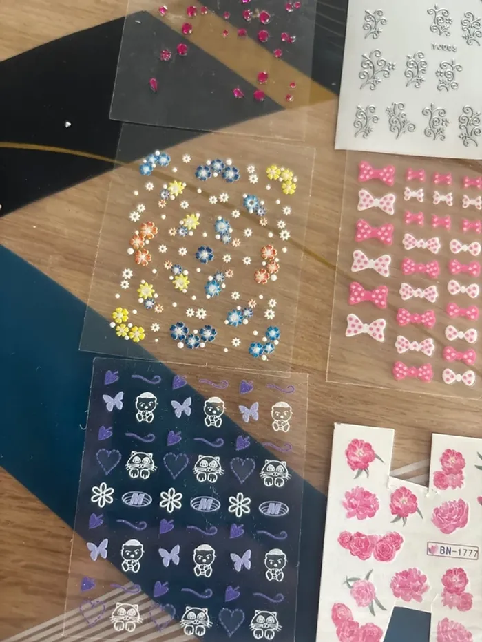 Lots de stickers pour ongles - photo numéro 6