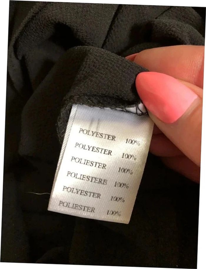Blouse noire et dorée neuve à manches longues Sweewe taille M/L - photo numéro 15