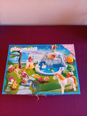 Playmobil 4137 princess super set fontaine royale