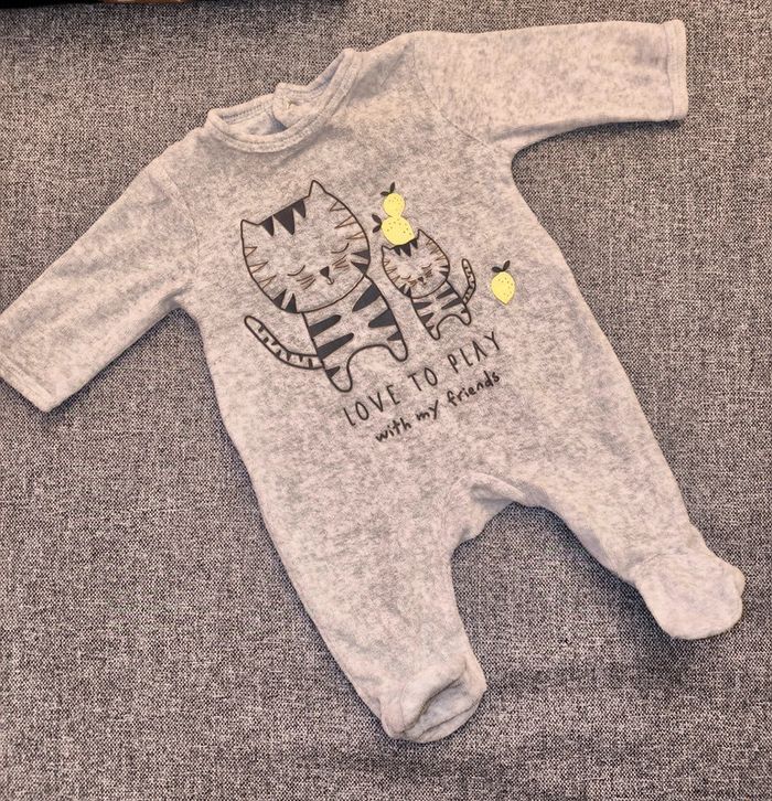 Pyjama bébé 1 mois