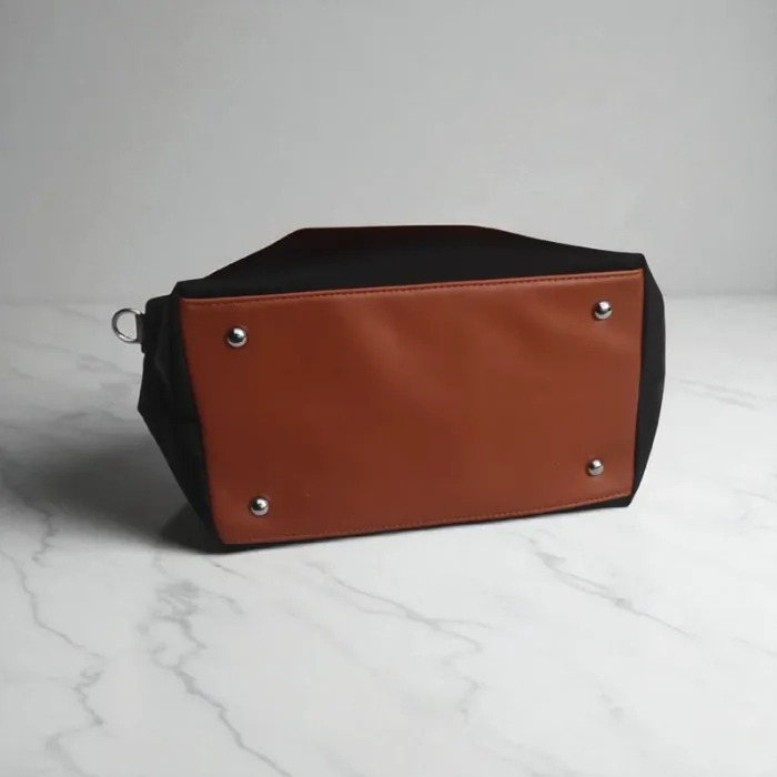 Sac à main noir neuf avec bandoulière ajustable - photo numéro 8