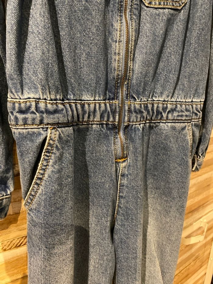 Salopette en jean vert baudet 9 ans - photo numéro 4