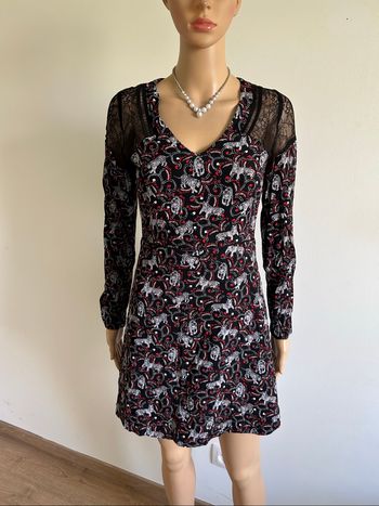 Robe imprimée à manches longues Morgan taille 36 TBE