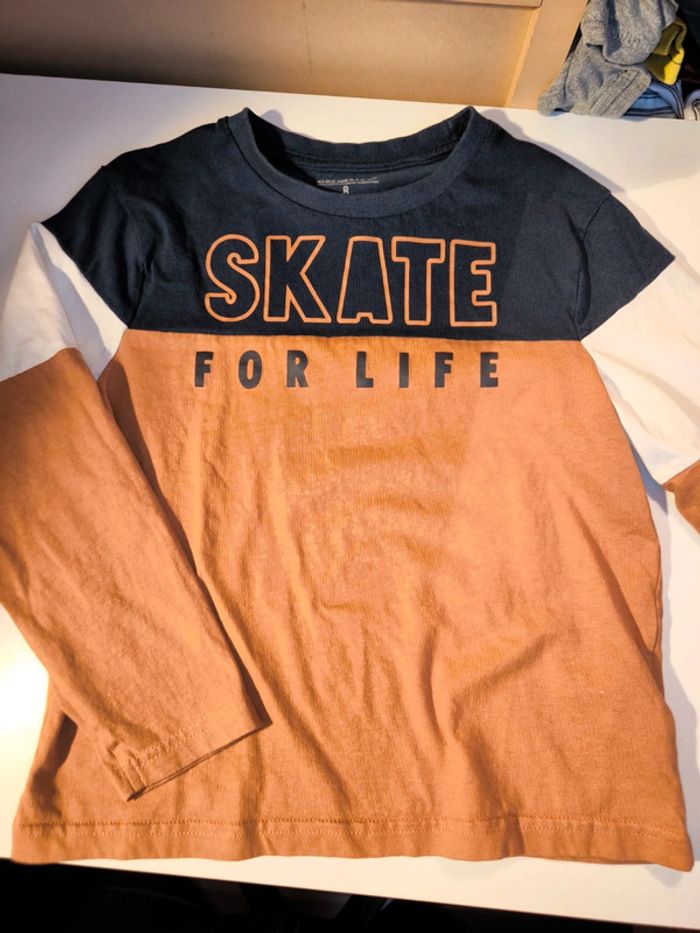 Haut longue manches moutarde - photo numéro 3