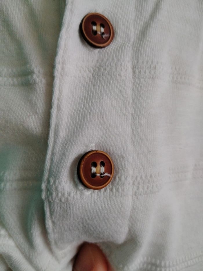 Polo manches courtes blanc Zeeman 7/8 ans - photo numéro 4