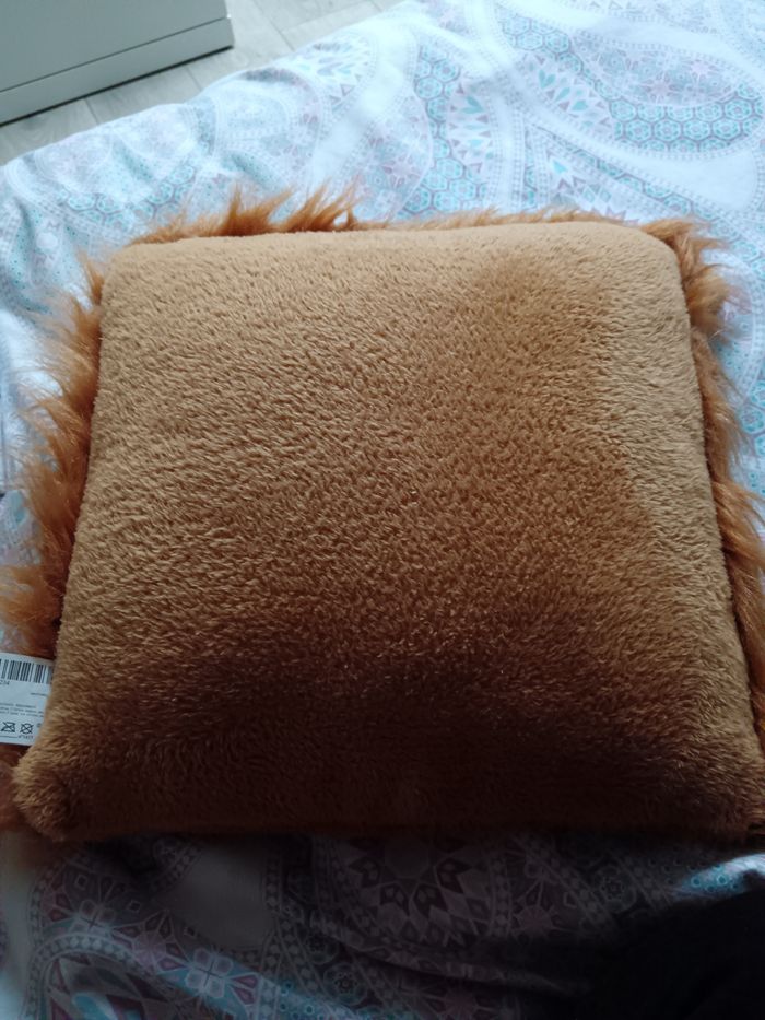 Coussin déco lion zimba 40x40 cm - photo numéro 5