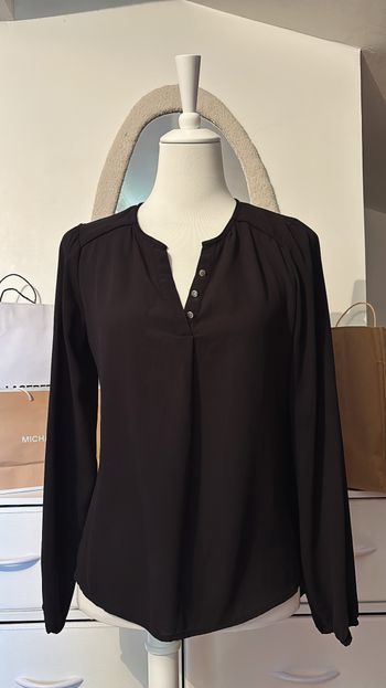 Blouse noire Cache Cache T36