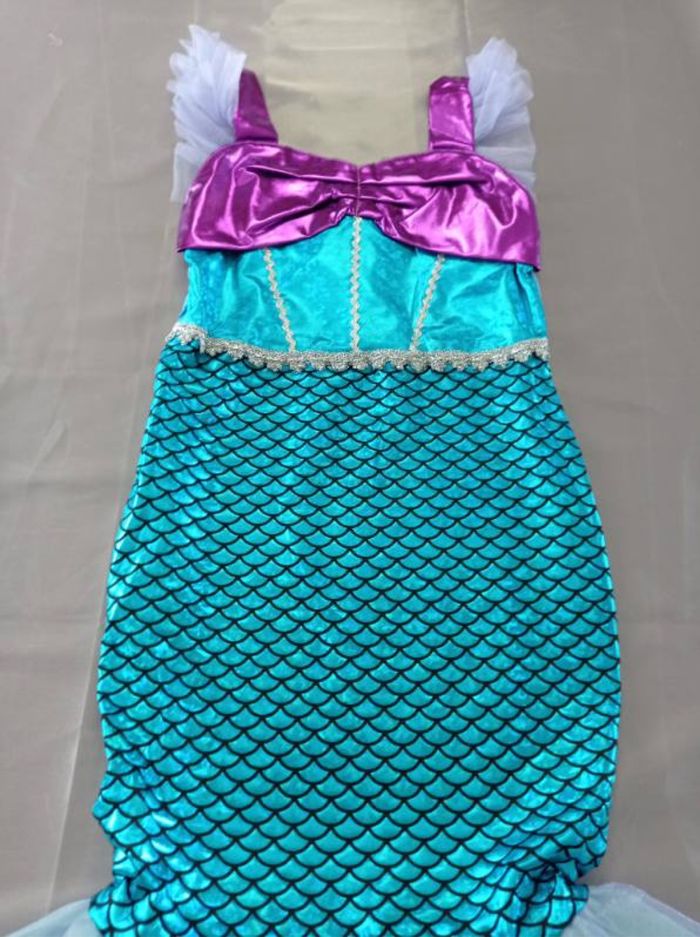 Déguisement sirène turquoise 5-6ans - photo numéro 6