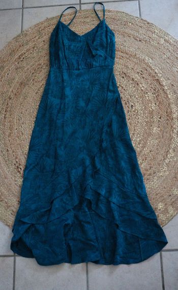 Robe longue Naf Naf bleue
