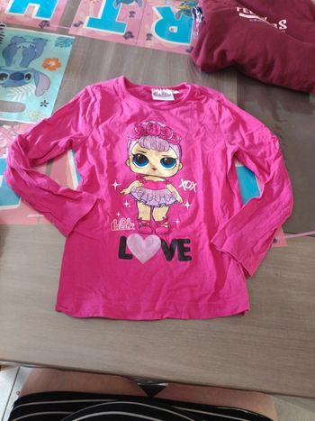 Tee-shirt manche longue 5 ans lol