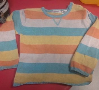 Pull rayé