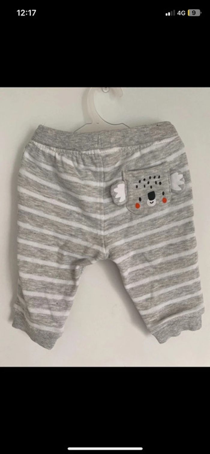 Lot de 2 pantalons bébé 3 mois - photo numéro 5