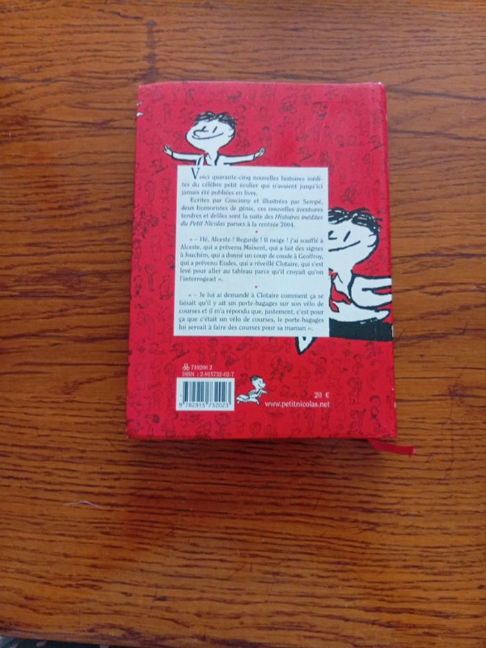 Livre histoires inédites du petit Nicolas - photo numéro 5