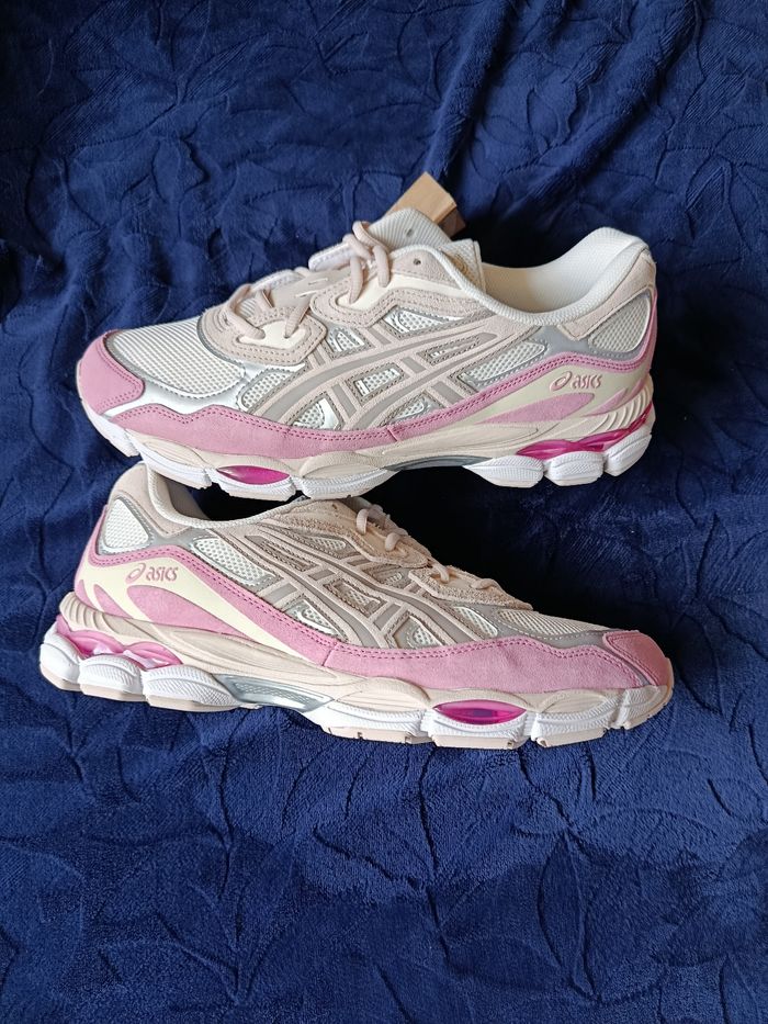 Asics gel nyc  cream minéral beige pink - photo numéro 8