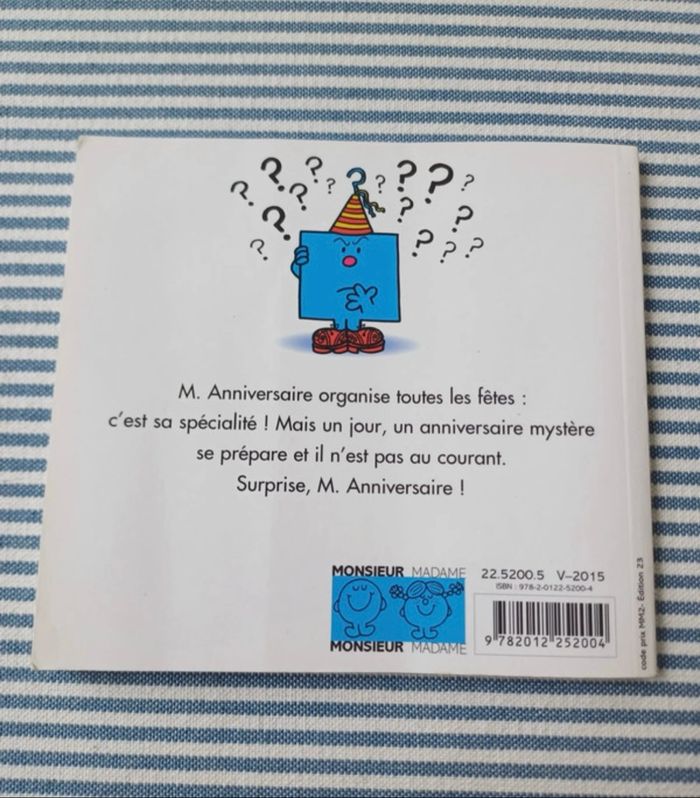 Livre M anniversaire - photo numéro 2