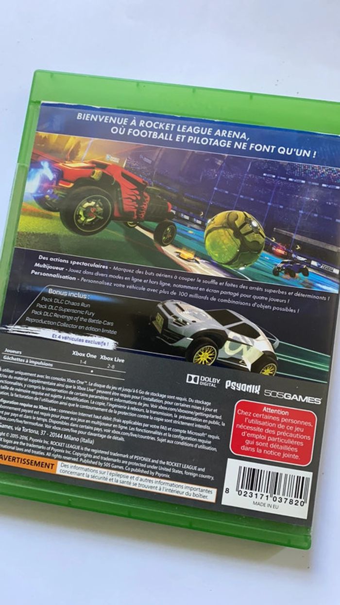 rocket league edition collector xbox one - photo numéro 2
