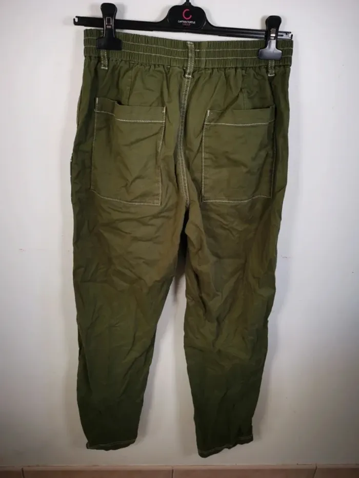 C34 pantalon kaki MKT S - photo numéro 2