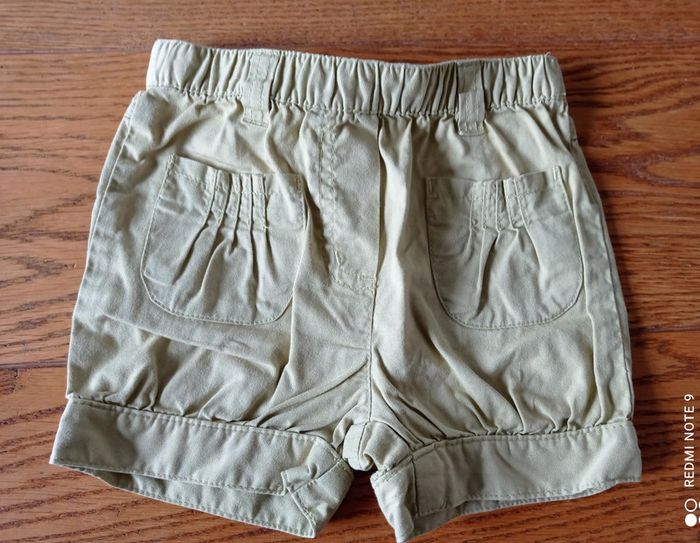 Ensemble short + t-shirt été fille, taille 12 mois - photo numéro 3