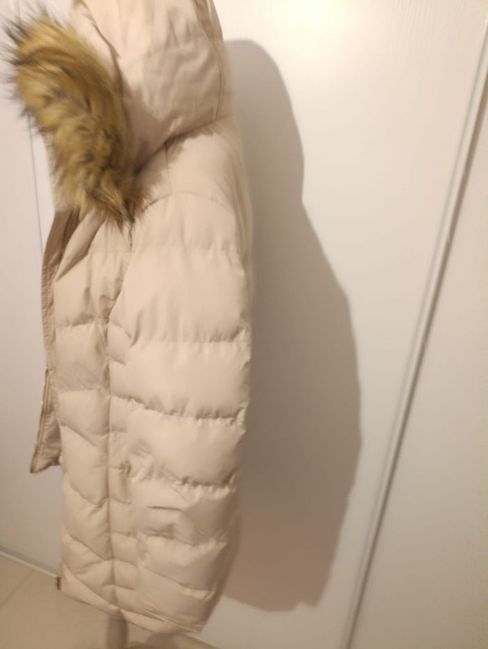 Doudoune Tokyo Laundry – Mi-longue beige – Taille 36 - photo numéro 3