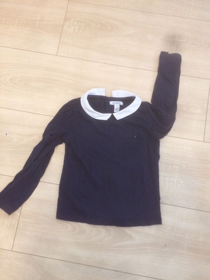 Tee shirt col Claudine