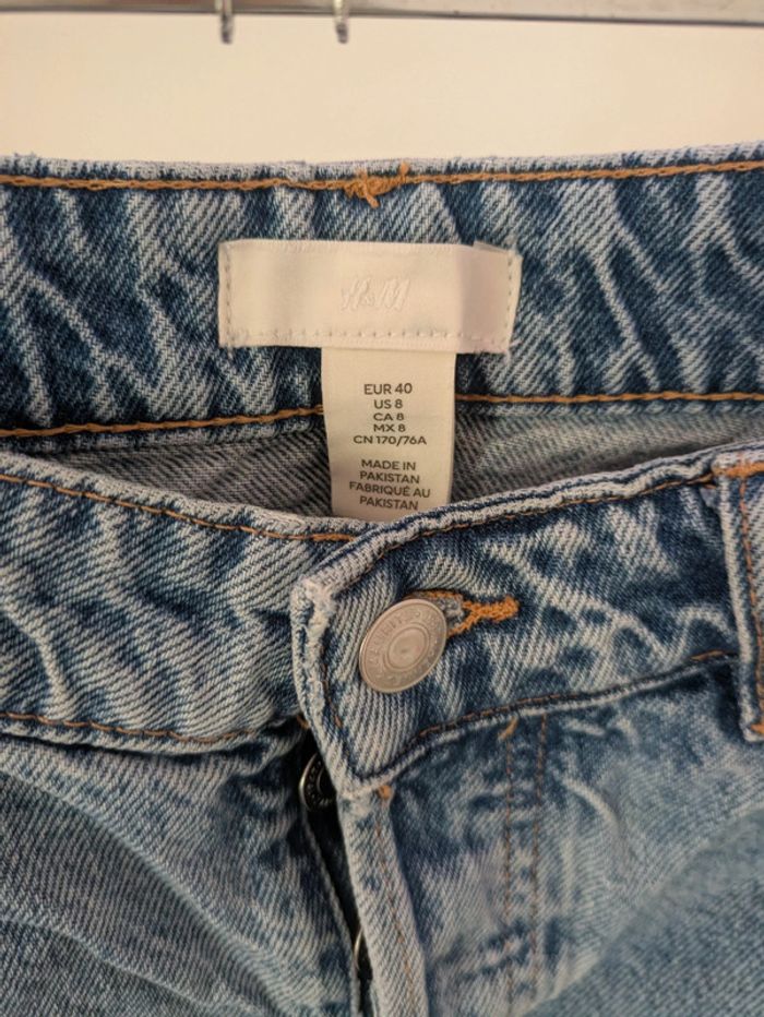 🔹short en denim h&m - 40 - photo numéro 2
