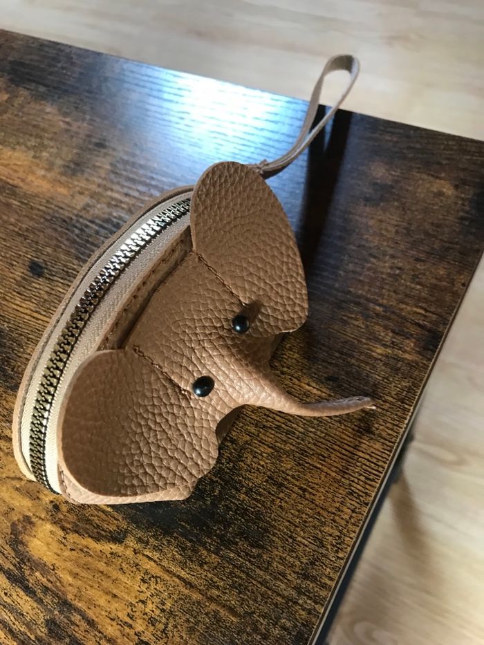 Petit porte monnaie éléphant - photo numéro 2
