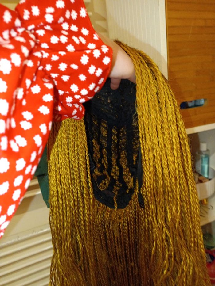 Magnifique perruque tresse tbe - photo numéro 3