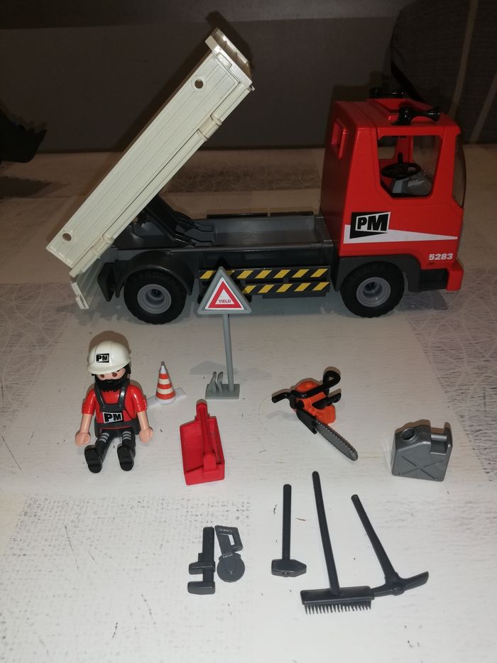 Camion benne playmobil - photo numéro 3