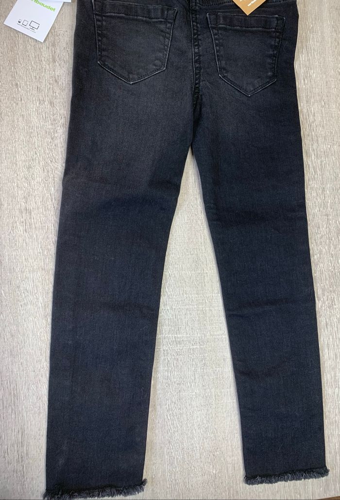 Tregging jean noir - taille 7 ans 122cm Neuf - photo numéro 9
