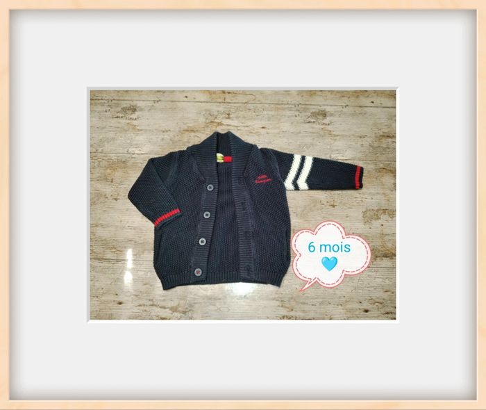 Joli gilet mi saison garçon 6 mois 68 cm TAO