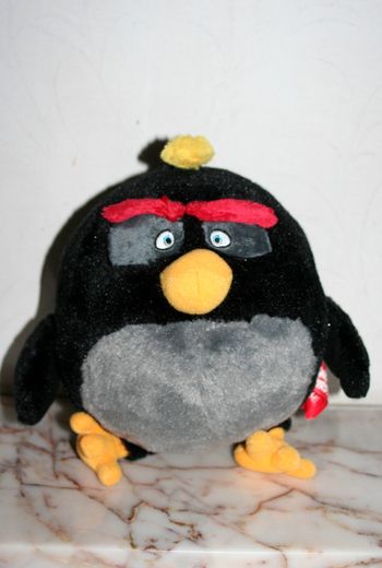 Peluche Bomb Black Angry Birds 25 cm