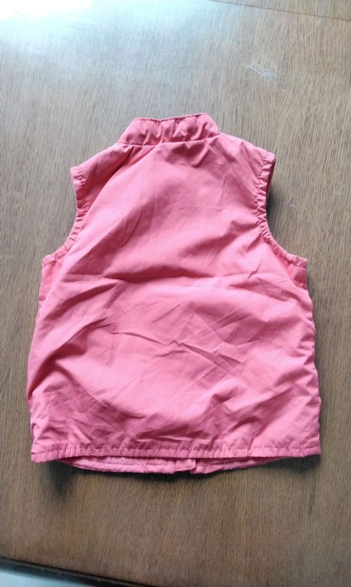 Doudoune sans manches, doublure intérieure, , corail, fermeture ,Orchestra Baby, 6M 67cm - photo numéro 2